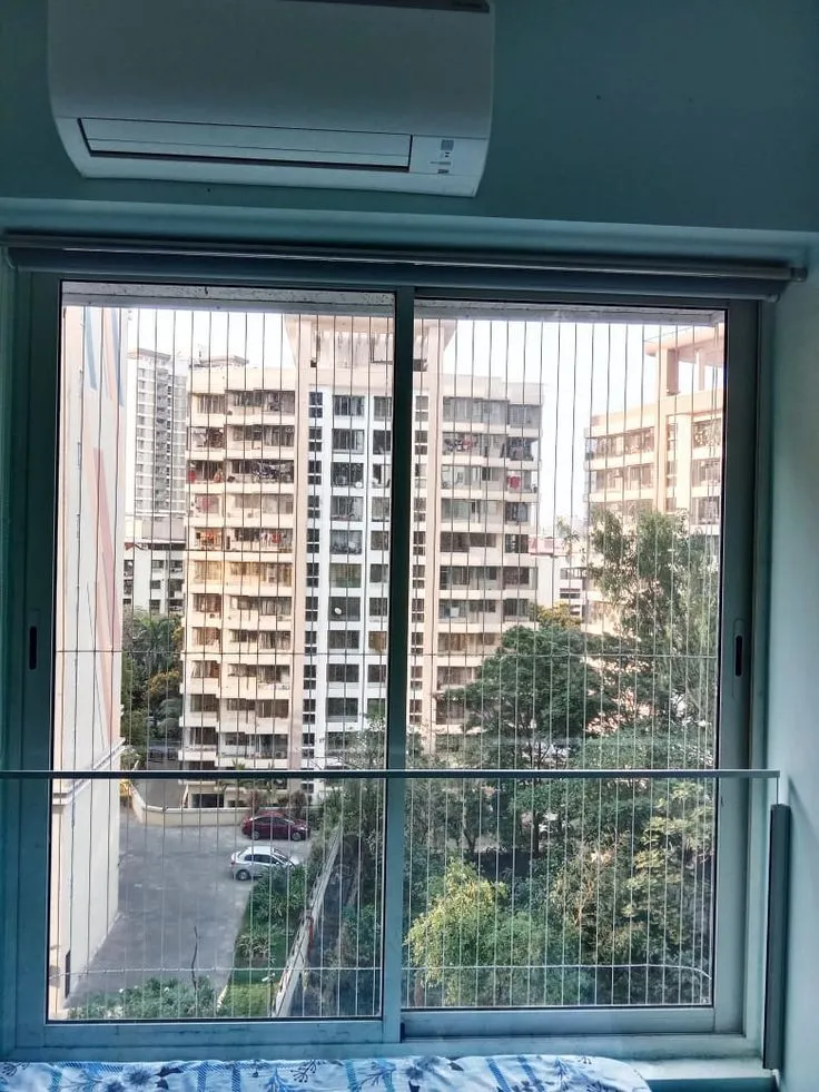 Invisible window grill project